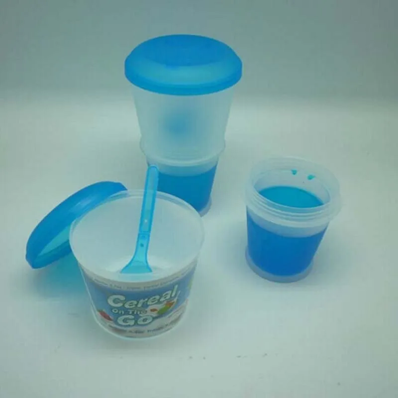 Чашка для завтрака креативная овсяная чашка хлопья Go PP материал закусок с