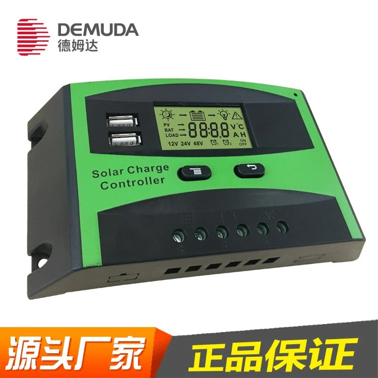 

Manufacturers Customizable LED Controller 30A 12 V/24 V Photovoltaic Smart Lighting Charging Solar Controller OEM