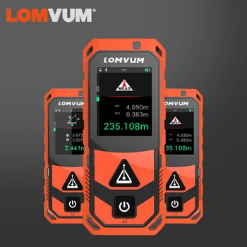 

LOMVUM New Arrival Bluetooth USB Laser Rangefinders Digital Laser Distance 200m Meter Distance Battery-powered Measurer Laser