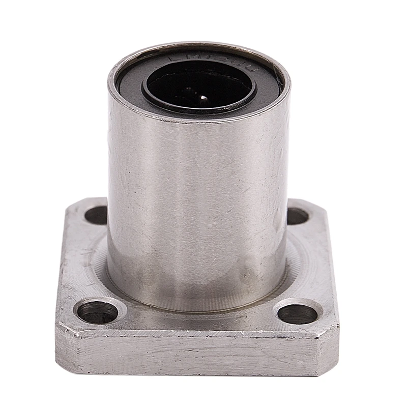 0.47 Metal Rubber 1.27 Width Uxcell a12031900ux0108 12mm Inner Dia 21mm OD LMK12UU Square Linear Ball Bearing 