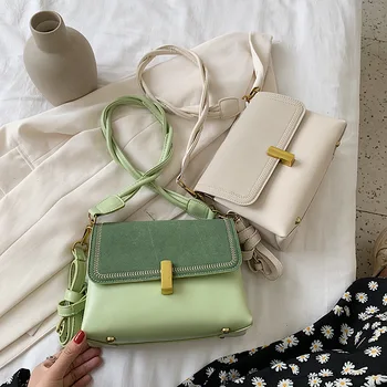 

Bags For Women Brand Original Design 2020 New Versatile Texture Messenger Bag Fashion Frosted Square Bag