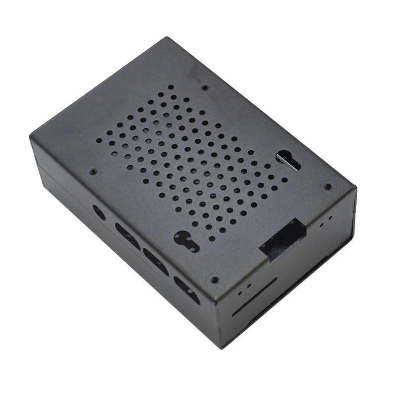 Raspberry Pi 4 Модель B алюминиевый корпус металлический корпус с охлаждающим вентилятором комплект корпуса