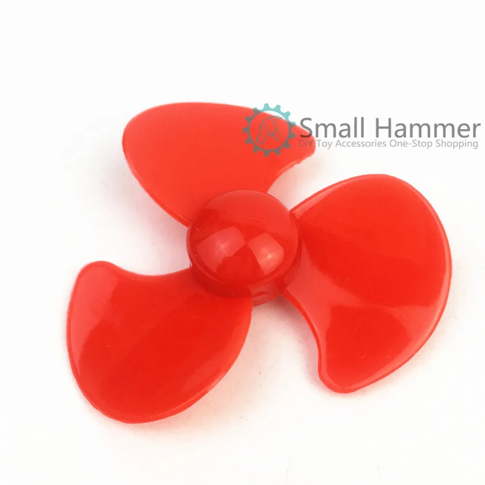 

500PCS B101 503Y2A Blue Three-blade propeller Toy accessories Fan blade Boat paddle Technology model parts
