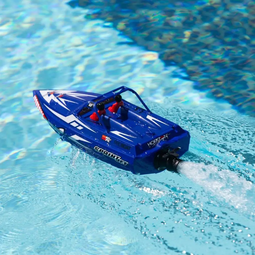 9-inch 23cm remote control mini jet boat electric brush automatic reset RTR mini jet RC boat