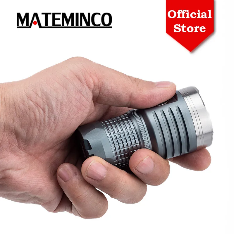 Mateminco MT04 Small Portable XHP50.2 12600lm 26650 Battery 