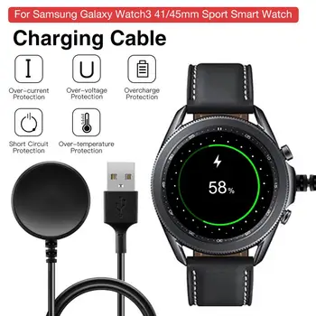 

2020 New Smartwatch Charger Adapter USB Charging Dock USB Cable Charging Base for Samsung Galaxy Watch3 41mm 45mm