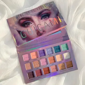 

18 Color Eye shadow Mysterious Mercury Retrograde Eyeshadow Palette Long Lasting Glitter Shiny Eye shadow Palette Makeup TSLM1