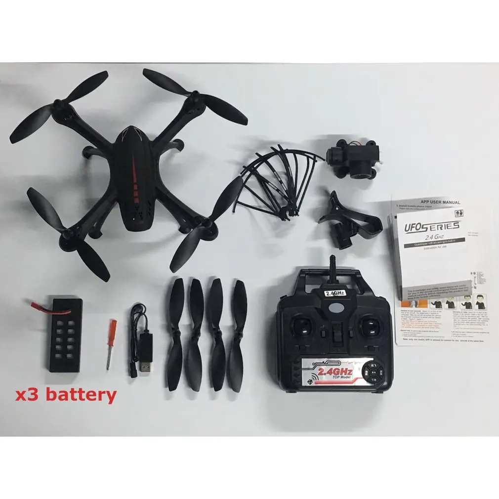 X6S Радиоуправляемый Дрон 4K 1080p Квадрокоптер с 720p 480p HD камерой 2,4 ГГц Wifi FPV дроны аэрофотосъемка Дрон долгое время RC самолет