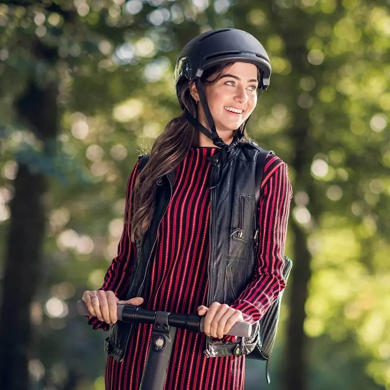 Capacete da Bicicleta Chapéu de Segurança Youpin Segway Respirável Homem Mulher Ultraleve Scooter Mountain Bike Ciclismo Mtb Capacete Moda - Image 3