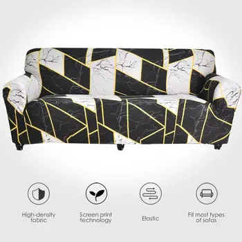 

Sofa Cover Elastic Slipcover All-inclusive Couch Cover for Different Shape Sofa Loveseat Chair L-Style Sofa Cover 1/2/3/4 Seater