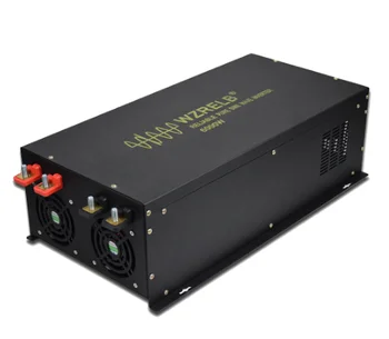 

Pure Sine Wave Inverter 12V to 220V 6000W Solar Generator Inverter Power Bank DC to AC Converter 24V/48V to 120V/230/240V Remote
