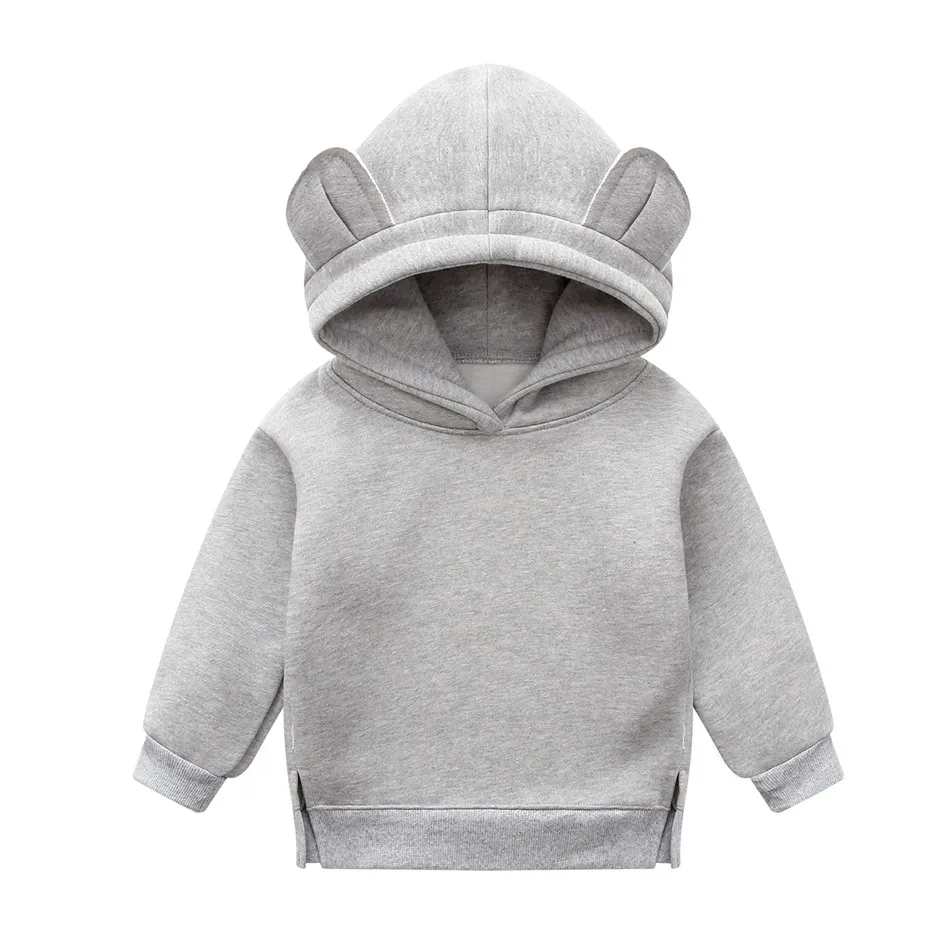 Orangemom Baby Boys Girls Clothes Winter Spring Cute Hoodies Korean kids Hoodie Thicken Fleece Sweatshirt Children's clothing youth hooded sweatshirts