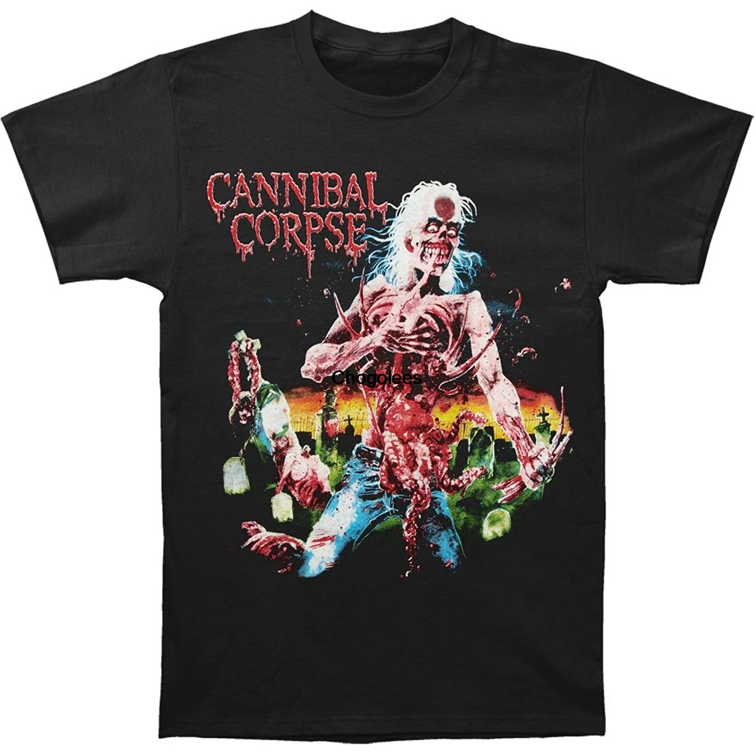 Cannibal Corpse Mens Eaten T-shirt Black S-3XL |