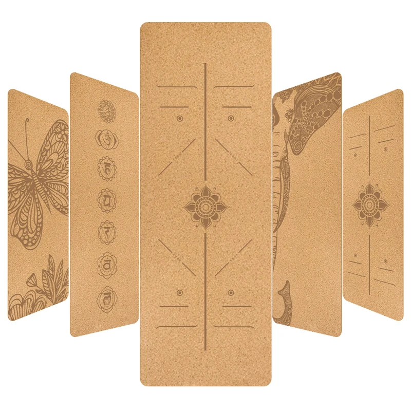 natural cork yoga mat