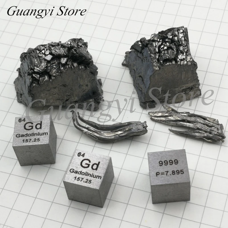 Периодически фенотип кубический высокой чистоты гадолиниум 10 мм кубическая