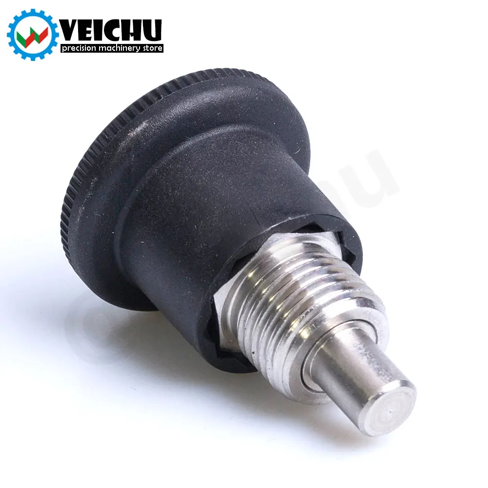 VCN218 Plastic Knob Stainless Steel Indexing Plungers With Locking Nose