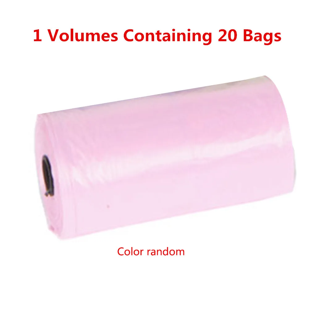 1 Roll (20 bags) Новинка 1 шт./2 шт. портативная съемная коробка подгузник мешок детские подгузники заброшенные сумки ящик мешок для мусора - Цвет: 1 Roll (20 bags)