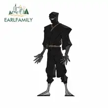 EARLFAMILY 13cm x 9.7cm Cartoon Ninja Graphics Anime Oem Vinyl JDM Waterproof Sunscreen RV VAN 3D DIY Fine Decal Accessories
