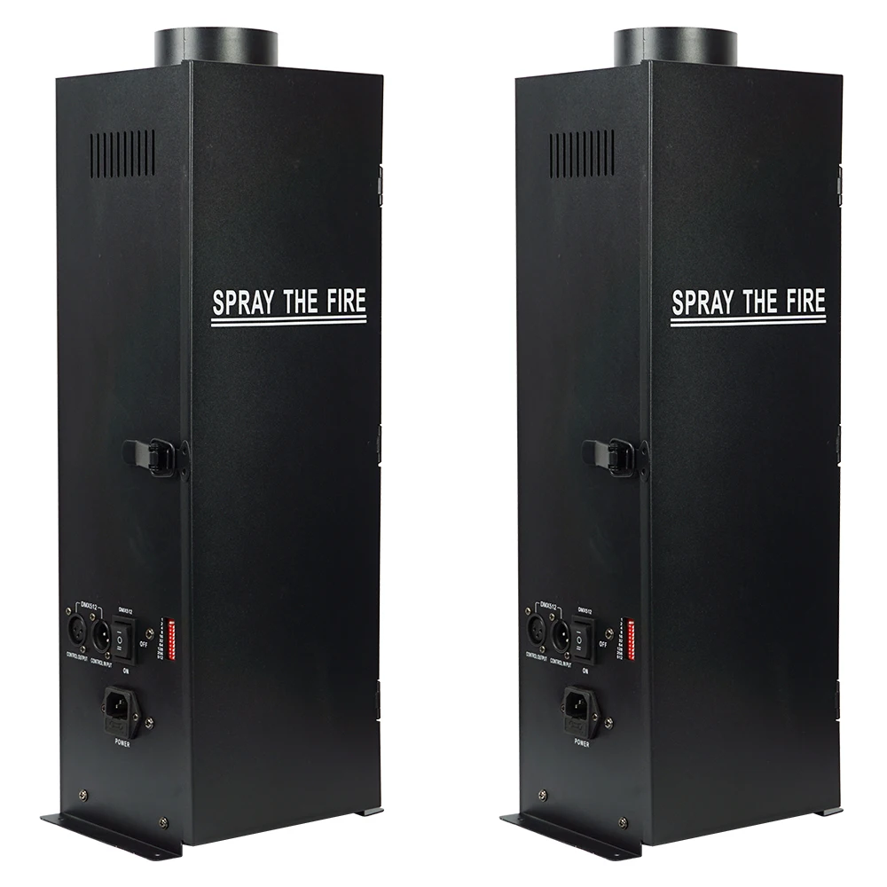 2 шт. 200 Вт распылитель пожарной машины dmx512 квадроугольная машина для пламени