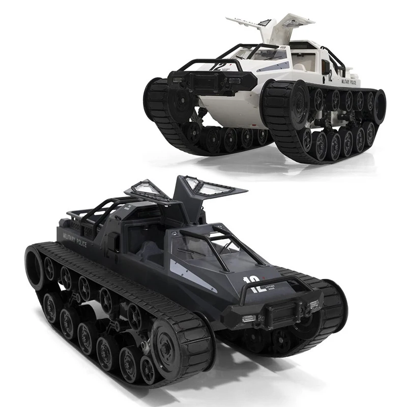 1:12 Tank tracked Car high speed drift EV2 chariot climbing off-road Remote Control Car Large size boy remote control toy car
