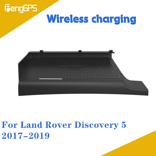Quick Wireless Charger For Land Rover Discovery 5 2017 2018 2019 Fast Mobile Phone 10W Hidden Car Dashboard Holder Charging Pad