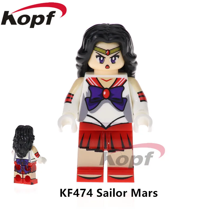 KF474 50Pcs No Box 50 шт. строительные блоки Супер Герои мультфильмов серии кирпичи цифры для обучения игрушки Образование подарок для детей KF1157 - Цвет: KF474 50Pcs No Box