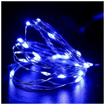 

Copper Wire LED String Lights Powered By Battery USB Lighting Home Festival Party Decoration