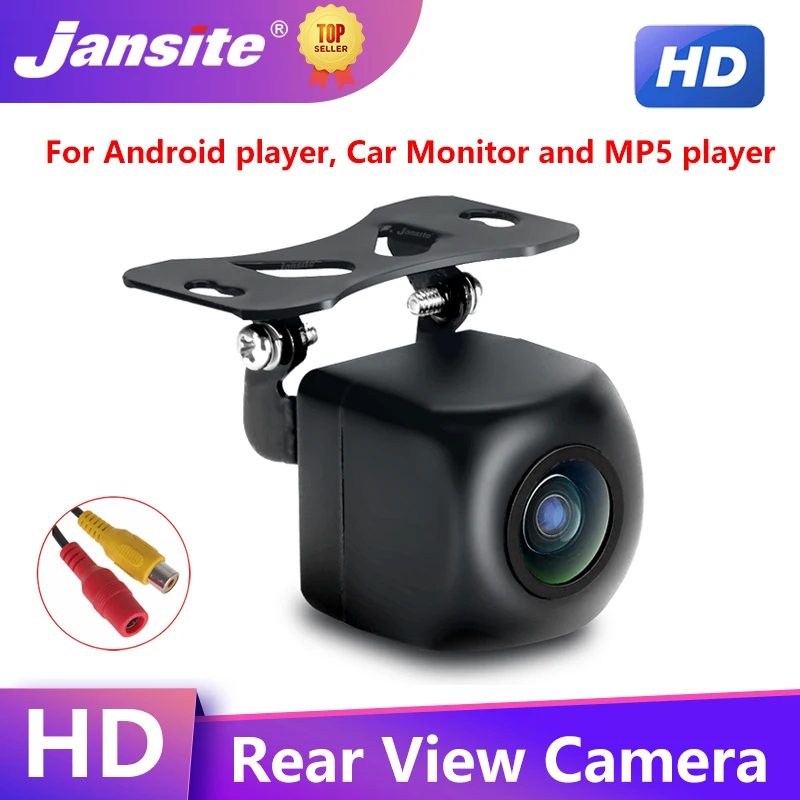 

Jansite Rear View Camera Waterproof Universal Car Back Reverse Cam CCD Night Vision Parking Assistance Reversing HD Image 4 Pin