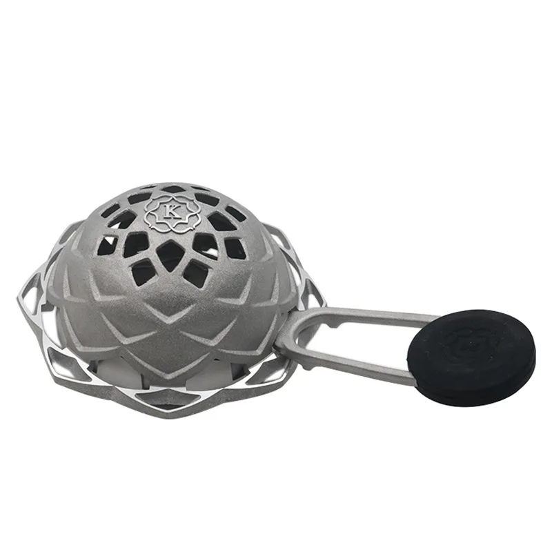 Lotus-shaped carbon spacer handle carbon spacer для фитингов кальяна