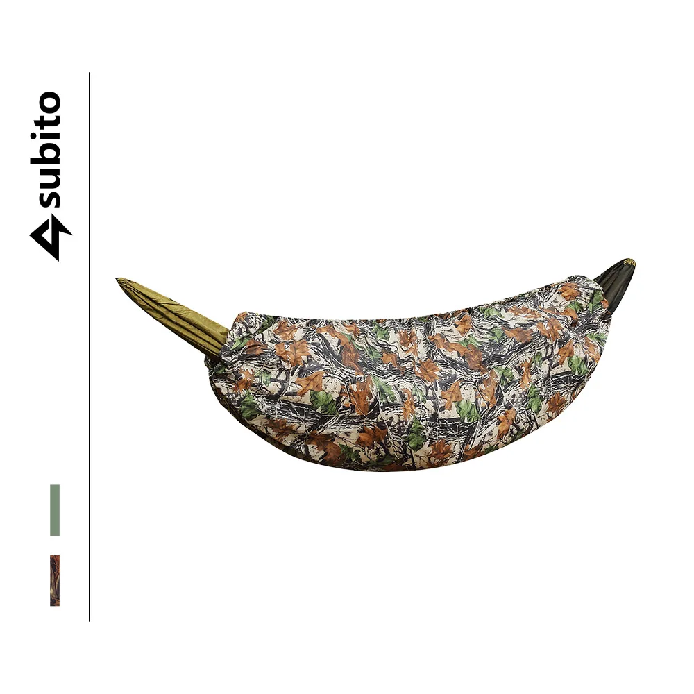 

Cross Border for Autumn And Winter Outdoor Polydown Warm Hammock Camouflage Sleeping Bag Camping Angling Portable Heat Cover