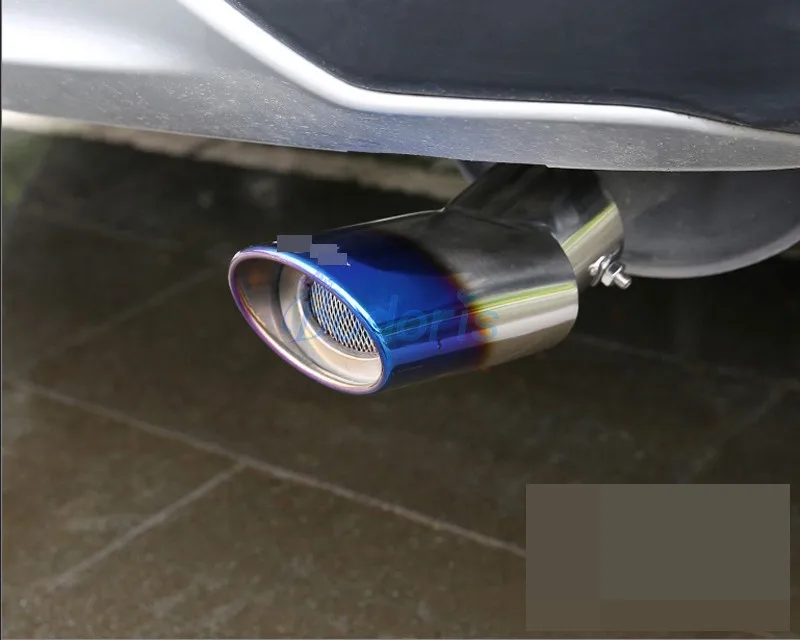 Для Honda CRV CR-V CR V 2007-2011 2012- Нержавеющая сталь глушитель наконечник трубы конец автомобиля Стайлинг Аксессуары