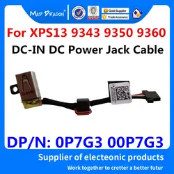 MAD Дракон бренд ноутбук новый DC в DC-IN DC Мощность Jack кабель для Dell XPS-13 XPS13 9343 XPS13 9350 XPS13 9360 0P7G3 00P7G3