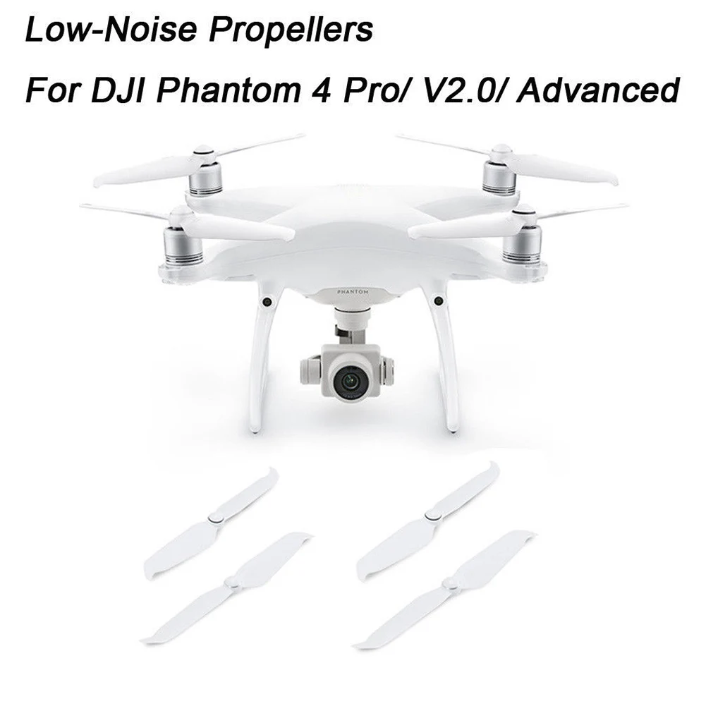 2 пары малошумные пропеллеры для Phantom 4 Pro/V2.0/Расширенные части дрона