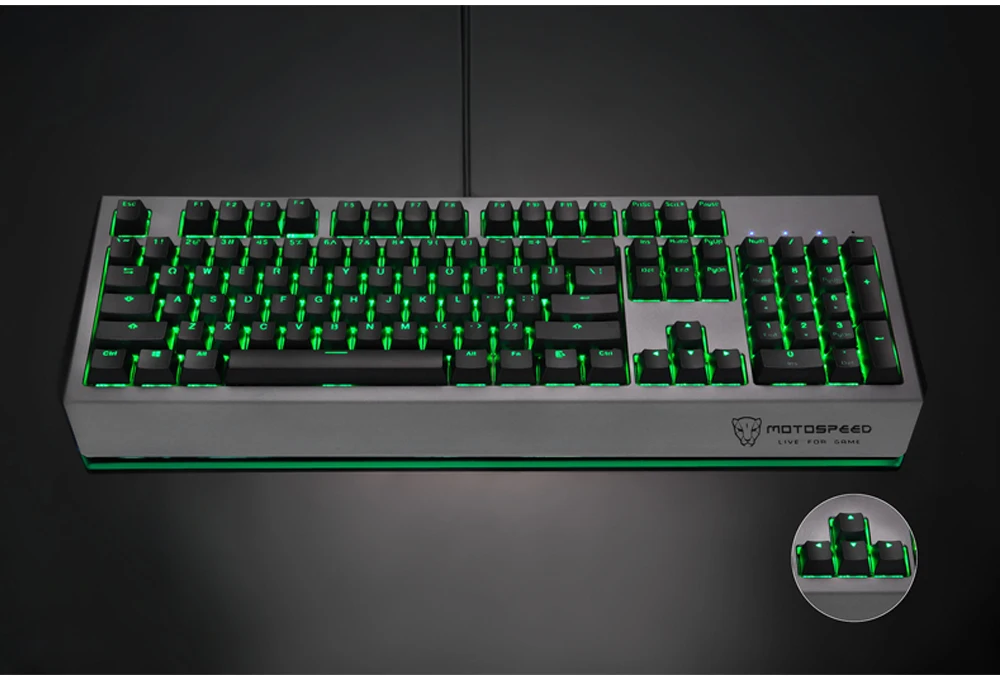 CK99 RGB подсветка игровая механическая клавиатура Вишневый красный синий переключатель анти-призрак 104 клавиш Креативный дизайн линкор
