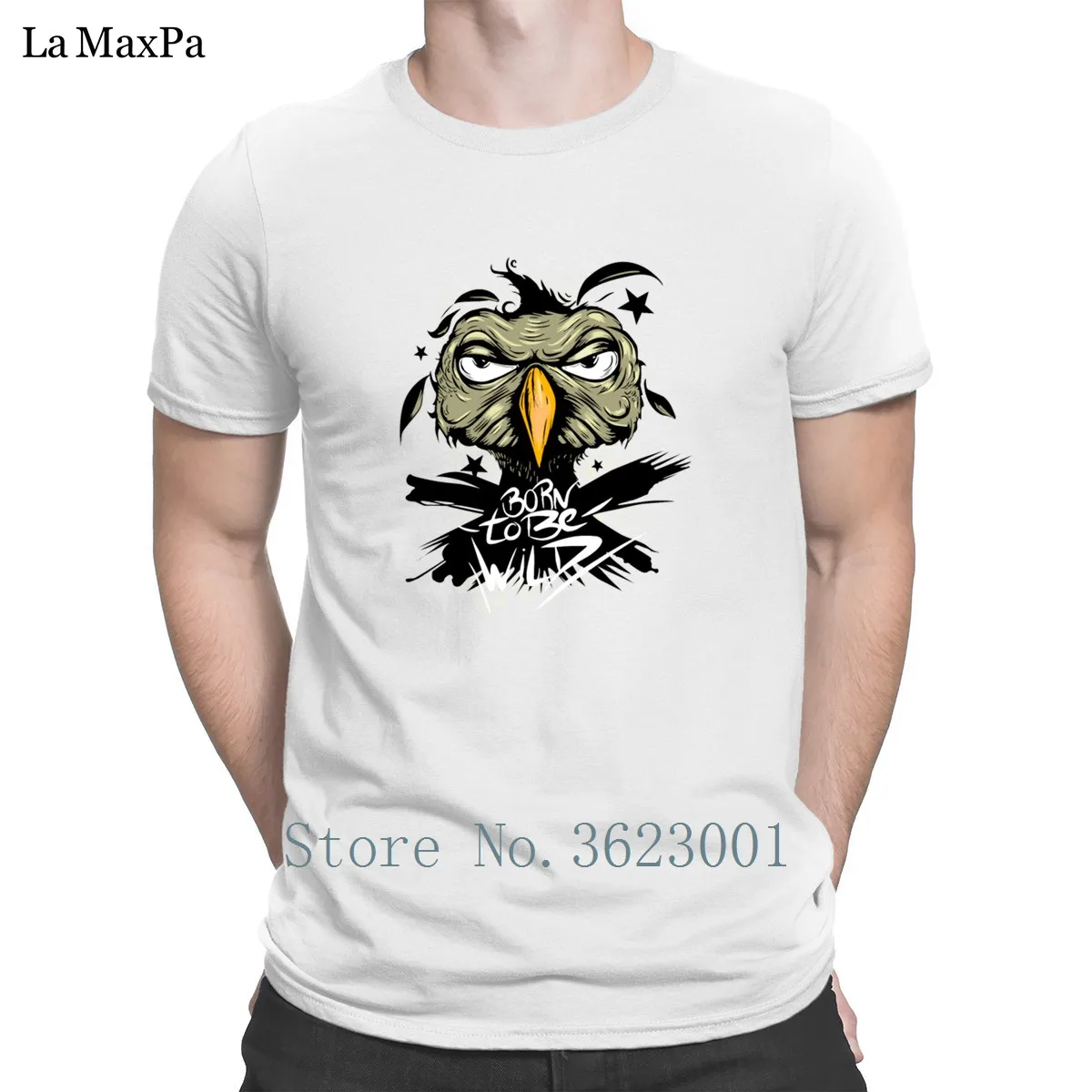 

Creative Family T Shirt Homme Born To Be Wild Hawks T-Shirt For Men Authentic Fun Men Tshirt Plus Size 3xl Tee Shirt Graphic