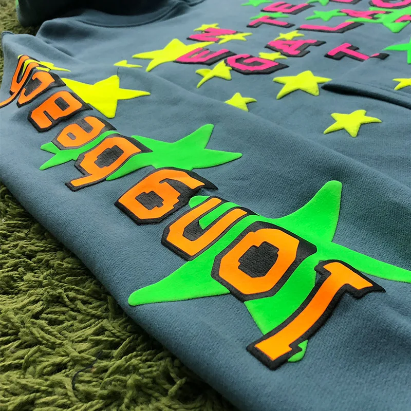 19FW кактуса растений блохи Рынок Kid Cudi войти с изображением Галактики Толстовка с капюшоном Для мужчин Для женщин 3м Reflective CPFM. XYZ пуловер