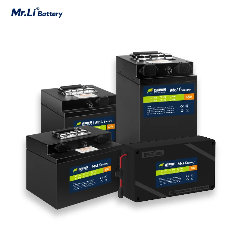 

Mr.Li Rechargeable 48V 12Ah 15Ah 20Ah 30Ah 35Ah 40Ah Lithium battery E-BIKE battery pack