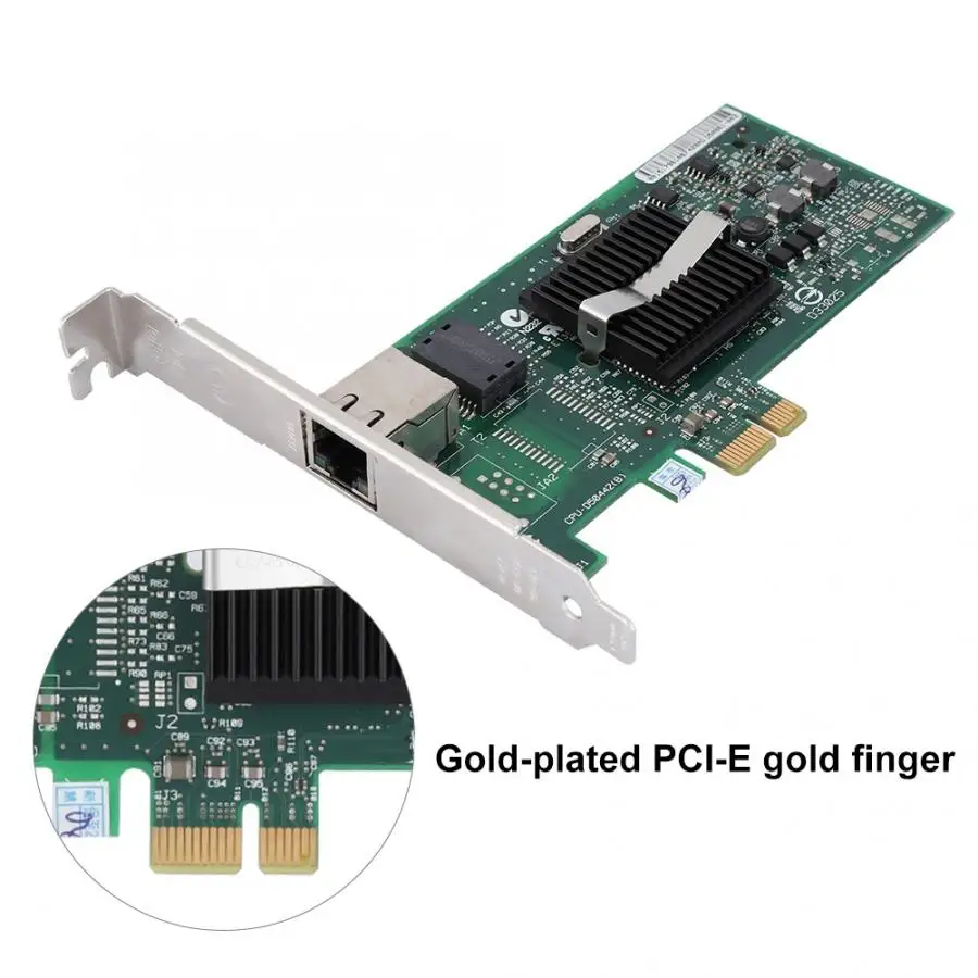 Гигабитная сетевая карта PCI E для сервера Ethernet 100 Мбит/с intel исте9400pt Windows7 8 10