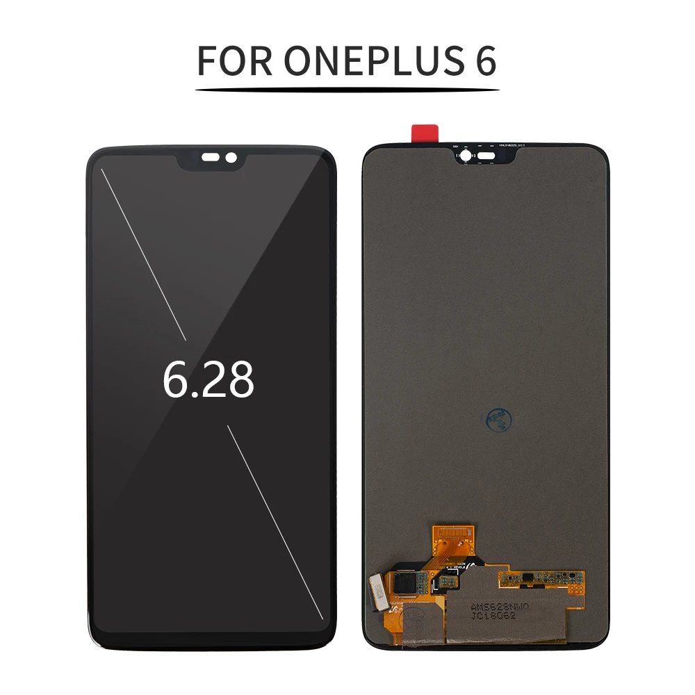 AMOLED 6,2" для Oneplus 6 ЖК-дисплей с сенсорным экраном дигитайзер для OnePlus 6 дисплей для Oneplus6 lcd One Plus 6 1+ 6 lcd