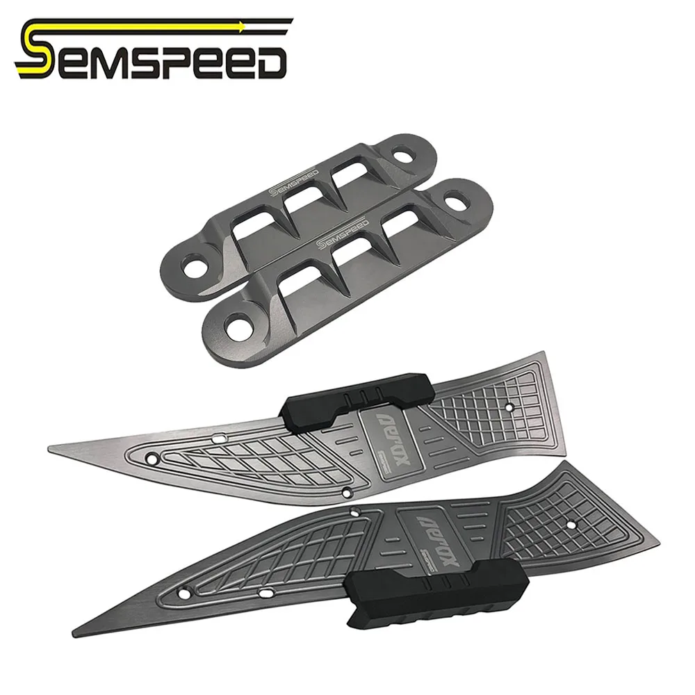 SEMSPEED передняя вилка крыло рамки слайдер подножки комплект подножки педали протектор для Aerox155 NVX 155 150 125