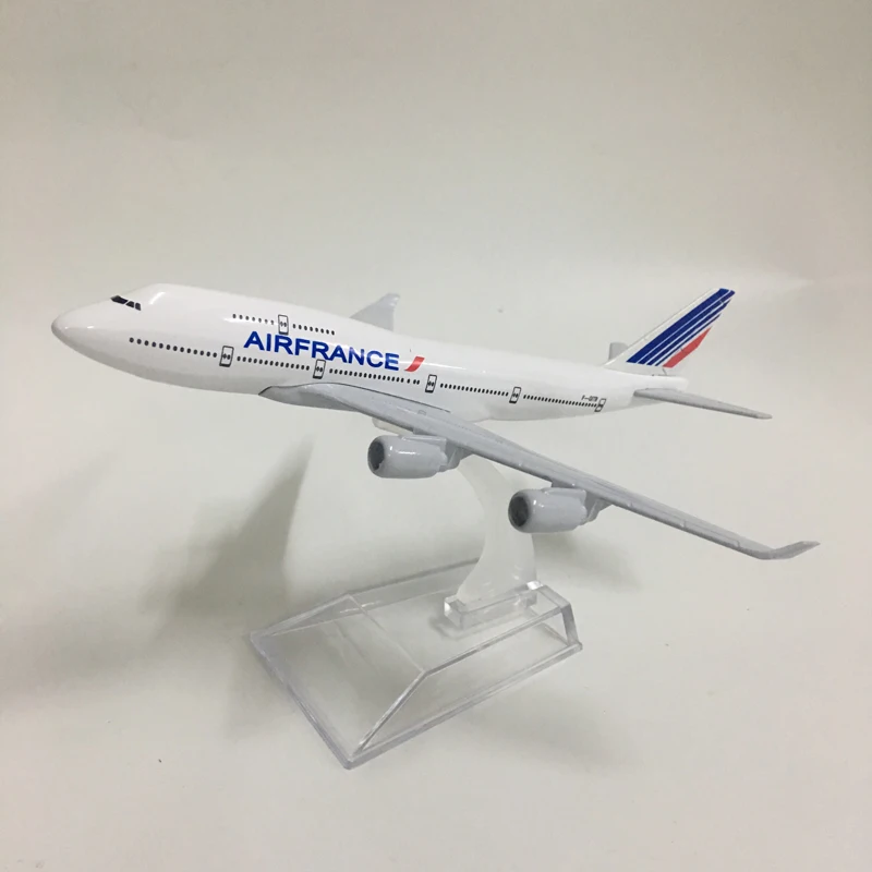 JASON TUTU 16 см Air Франция Boeing 747 модель самолета Модель аэроплана самолет модель литой под давлением металлический самолет модель 1:400 самолет игрушка