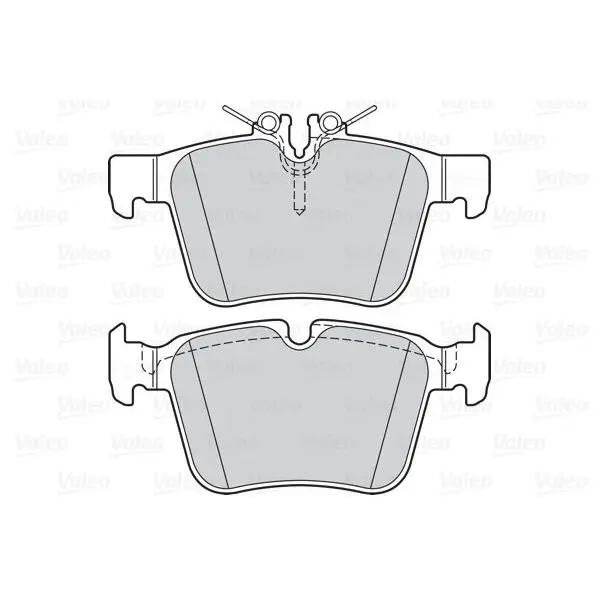 Колодки тормозные MERCEDES W205 14- задние VALEO 302209