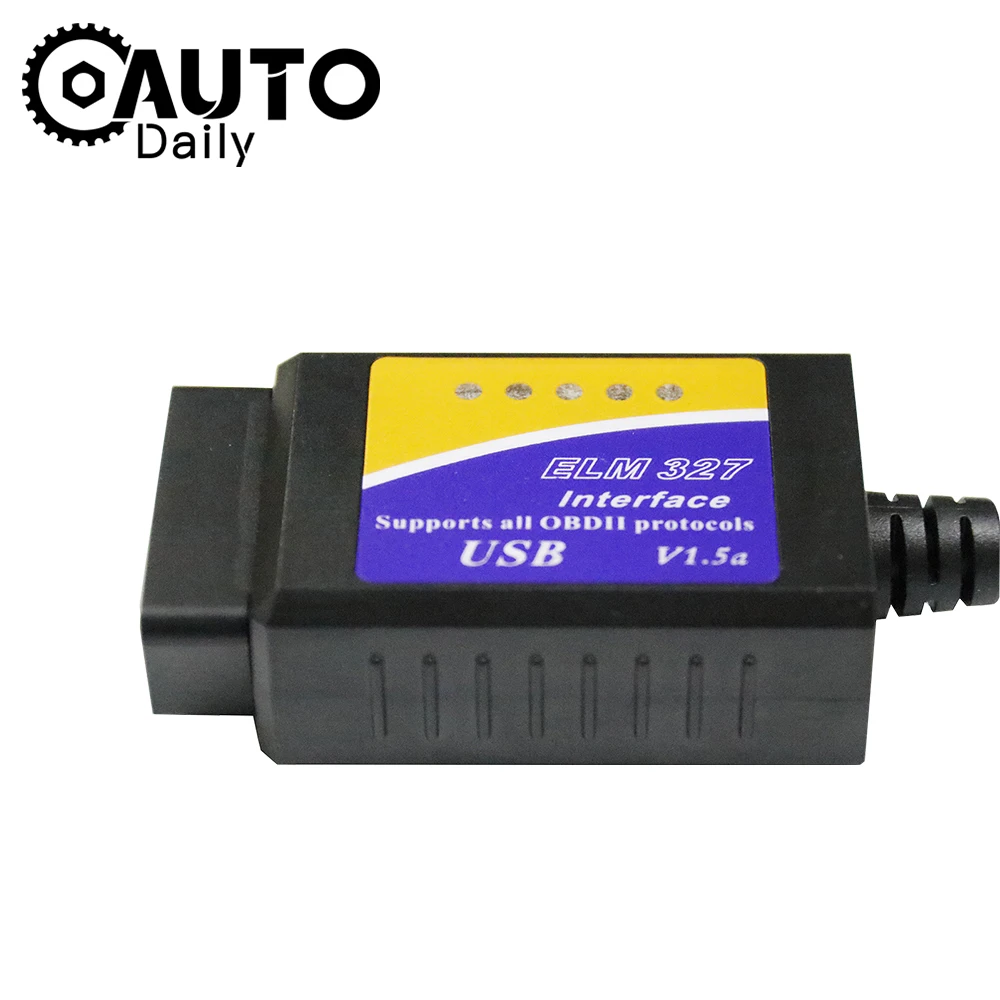 Автомобильный диагностический сканер V04HU ELM327 USB V1.5 PIC18F25K80 OBD2 ELM 327 OBDII инструмент OBD