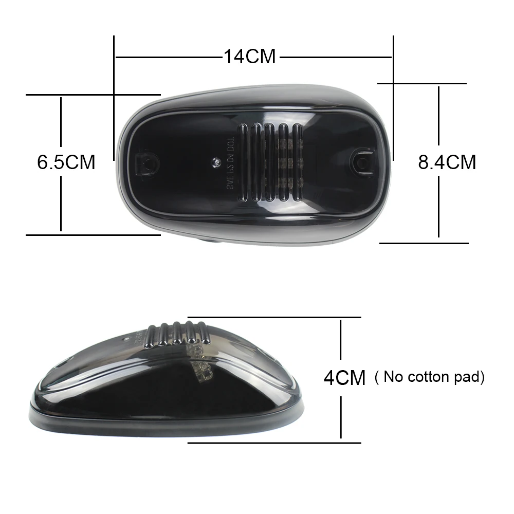 Задние габаритные огни 5 x янтарные ходовые для крыши с жгутом проводов