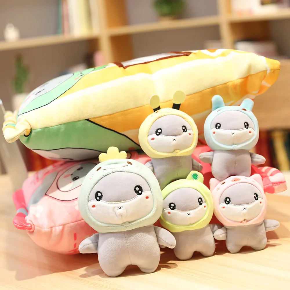 Tanie 35*45cm przytulanki chomiki worek na cukierki nadziewane Mini zwierzęta Pudding żywności poduszka drukowanie torba na zamek błyskawiczny torba Plushie Nap spanie