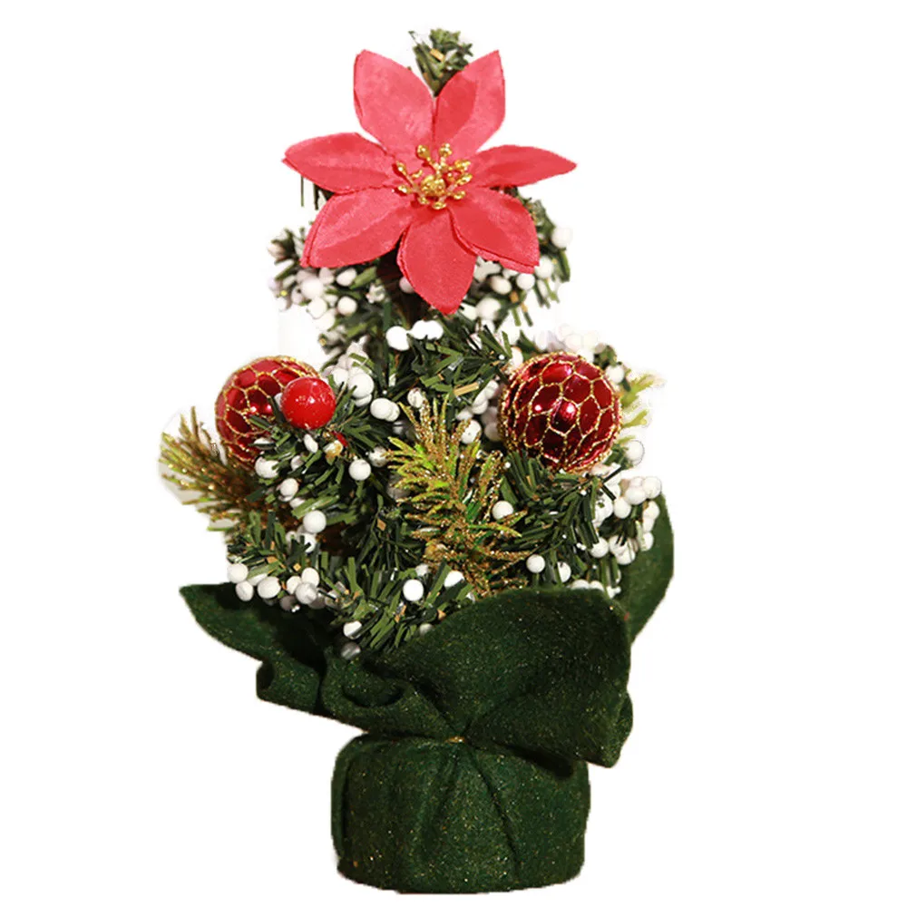 Рождественская елка arbol de navidad Новогодняя Мини Рождественская елка маленькая сосновая елка adornos de navidad настольный мини Рождественский Декор