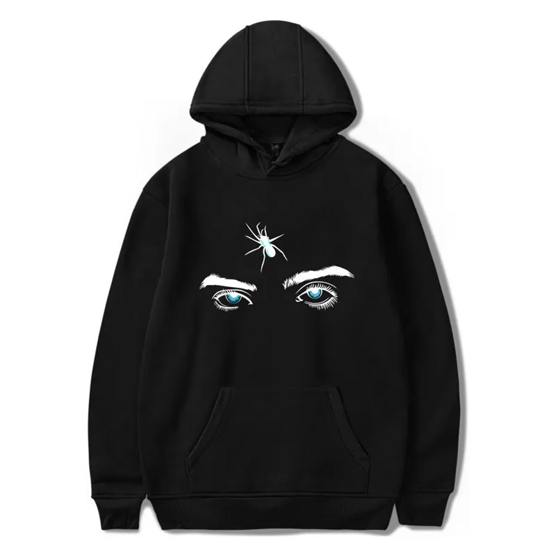 Billie Eilish с принтом и капюшоном для женщин/мужчин популярная одежда Harajuku Повседневная Горячая Распродажа толстовки Свитшот размера плюс - Цвет: top 7