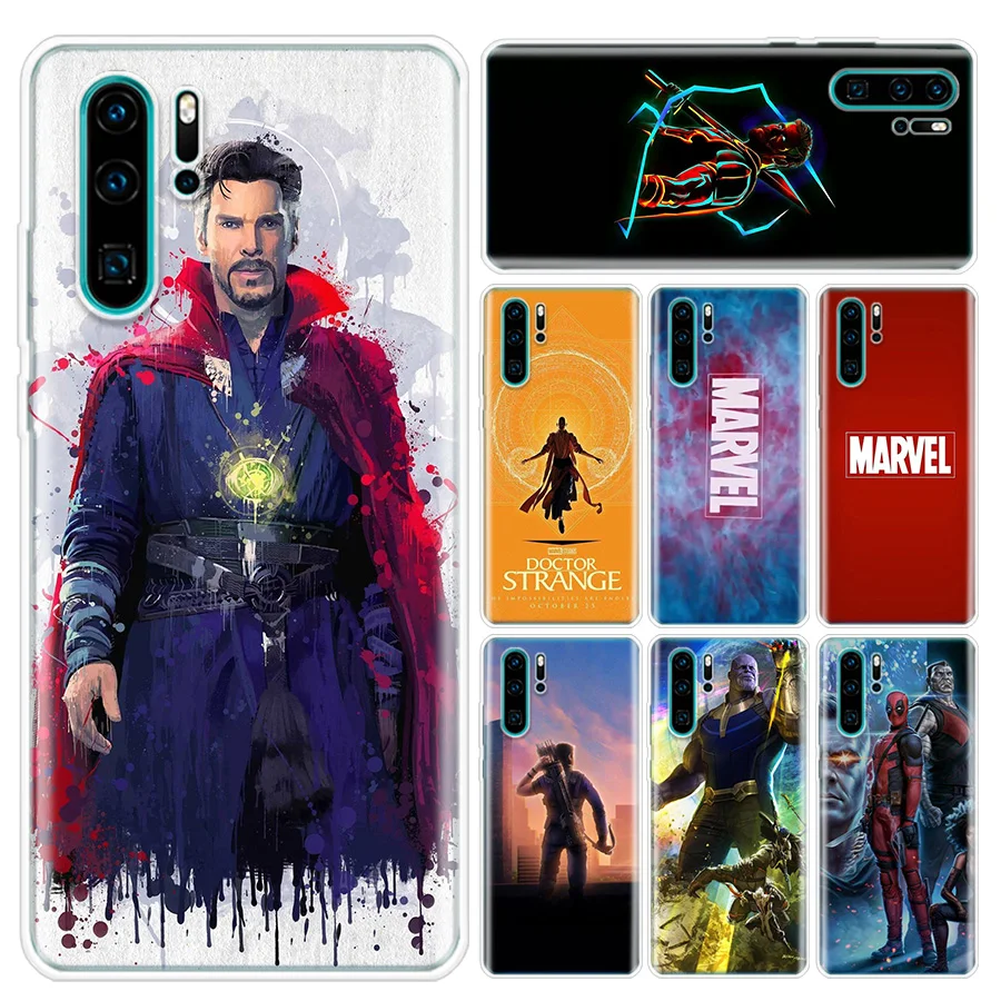 Чехол для телефона Модный мягкий чехол Капитан Америка huawei P30 P20 P10 Lite Pro P Smart Z 2019 mate