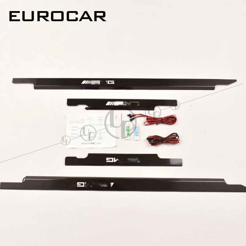 G CLASS W463 Добро пожаловать педаль для g500 g63 g65 g550 g350 двери боковой педали светильник стиль pedel планки