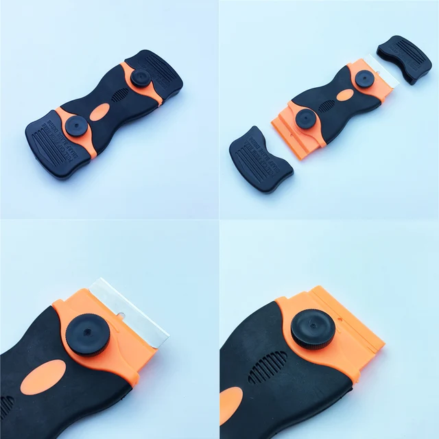 AQTQAQ 1Pcs Car Styling Car Sticker Scraper Tools Body Window Styling  Plastic Wrapping Film Tools Scraper - AliExpress